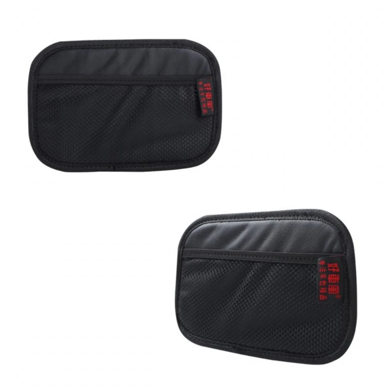 Bolsa de malla de cuero para coche, bolsas de red de almacenamiento de tela Oxford, organizador Interior de coche, almacenamiento de llaves y monedas, herramientas de almacenamiento automático