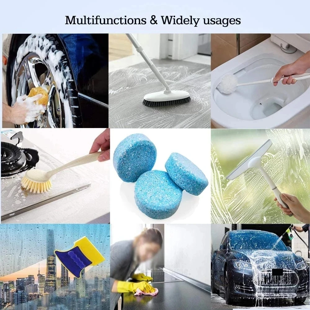 Limpiador sólido para parabrisas de coche, tableta efervescente, limpiaparabrisas automático, limpieza sólida de vidrio, tabletas concentradas, detergente Limpiador sólido para parabrisas de coche, tableta efervescente, limpiaparabrisas automático, limpieza sólida de vidrio, tabletas concentradas, detergente