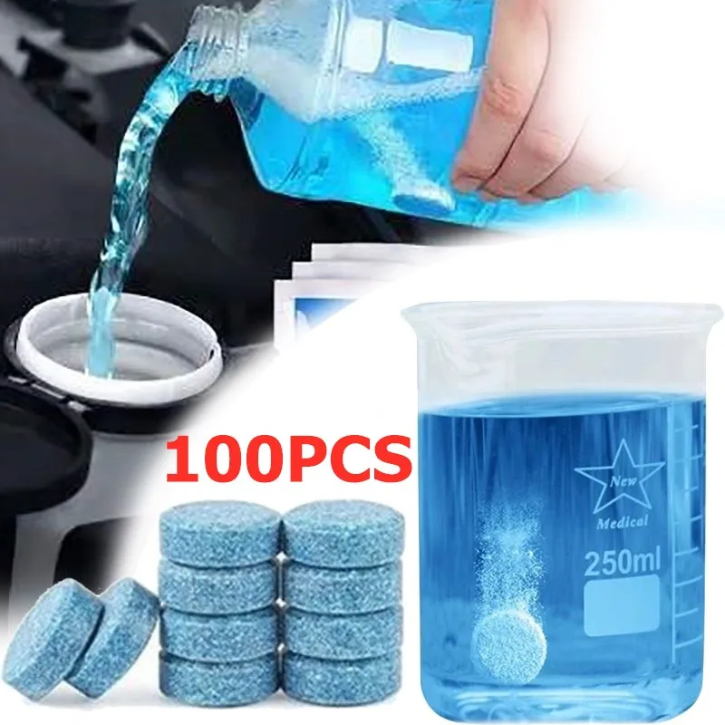 Limpiador sólido para parabrisas de coche, tableta efervescente, limpiaparabrisas automático, limpieza sólida de vidrio, tabletas concentradas, detergente Limpiador sólido para parabrisas de coche, tableta efervescente, limpiaparabrisas automático, limpieza sólida de vidrio, tabletas concentradas, detergente